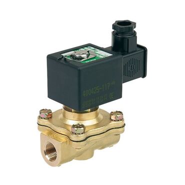 Solenoid valve 2/2 Type: 32300 Series: 210 Brass Pilot operated hung diaphragm Normally closed (NC)